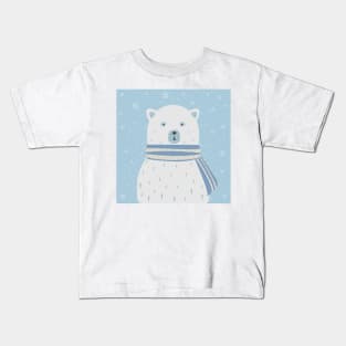 Winter Bear Kids T-Shirt